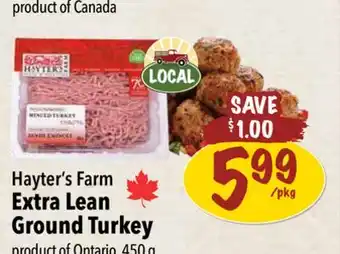 Farm Boy Hayter's Farm Extra Lean Ground Turkey offer