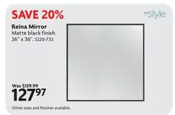 Home Hardware Reina Mirror offer