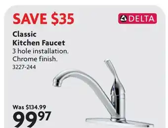 Home Hardware Classic Kitchen Faucet offer