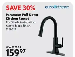 Home Hardware Paramous Pull Down Kitchen Faucet offer