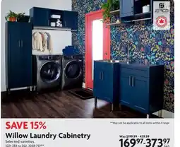 Home Hardware Willow Laundry Cabinetry offer