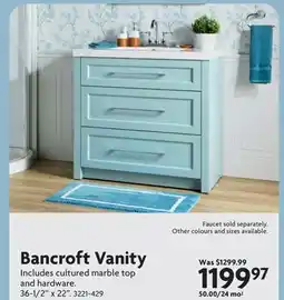 Home Hardware Bancroft Vanity offer