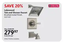 Home Hardware Lakewood Tub and Shower Faucet offer