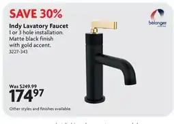 Home Hardware Indy Lavatory Faucet offer