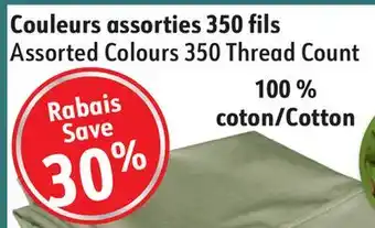Sushi Shop Assorted Colours 350 Thread Count offer