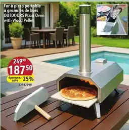 Sushi Shop OUTDOORS Pizza Oven with Wood Pellet offer