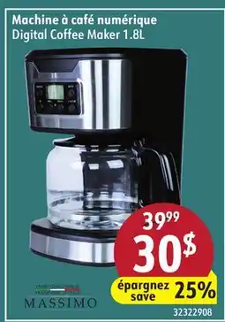 Sushi Shop Digital Coffee Maker 1.8L offer