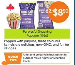 Healthy Planet Purplesful Snacking Popcorn offer