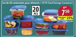 Sushi Shop 20 Pk Food Storage Containers offer