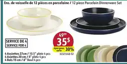 Sushi Shop 12 piece Porcelain Dinnerware Set offer