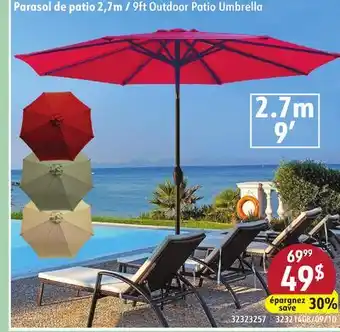 Sushi Shop 9ft Outdoor Patio Umbrella offer