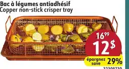 Sushi Shop Copper non-stick crisper tray offer