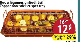 Sushi Shop Copper non-stick crisper tray offer