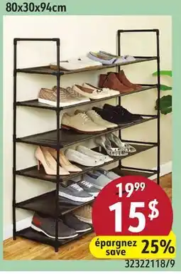 Sushi Shop 4-6 Tier Shoe Rack Organizer offer