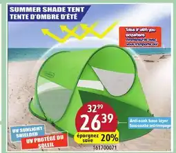 Sushi Shop SUMMER SHADE TENT offer