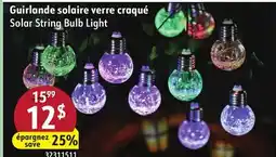Sushi Shop Solar String Bulb Light offer