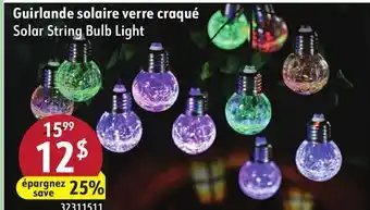 Sushi Shop Solar String Bulb Light offer