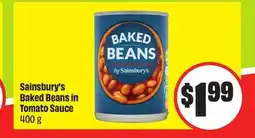 FreshCo Sainsbury's Baked Beans in Tomato Sauce 400 g offer