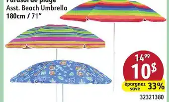 Sushi Shop Asst. Beach Umbrella offer