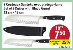 Sushi Shop Set of 2 Knives with Blade Guard offer