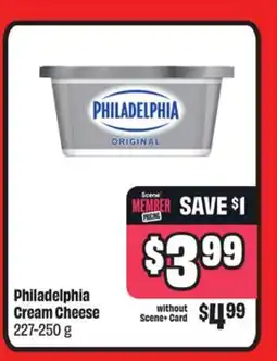 FreshCo Philadelphia Cream Cheese 227-250 g offer