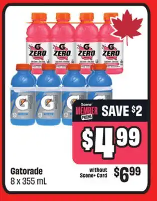 FreshCo Gatorade 8 x 355 mL offer