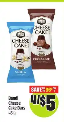 FreshCo Bandi Cheese Cake Bars 45 g offer