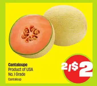FreshCo Cantaloupe Product of USA No.1 Grade offer