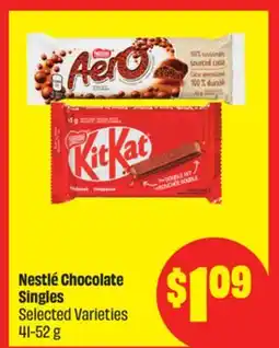 FreshCo Nestle Chocolate Singles Selected Varieties 41-52 g offer