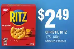 FreshCo CHRISTIE RITZ 175-180g Selected Varieties offer