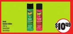 FreshCo Raid Insect Killer 350 g Selected Varieties offer