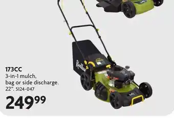 Home Hardware 173CC Gas Lawn Mowers offer