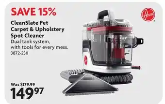 Home Hardware Cleanslate Pet Carpet & Upholstery Spot Cleaner offer