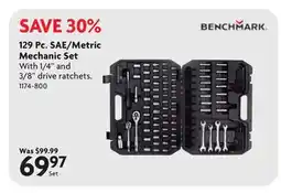 Home Hardware 129 Pc. SAE/Metric Mechanic Set offer