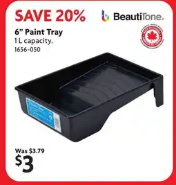 Home Hardware 6 Paint Tray offer