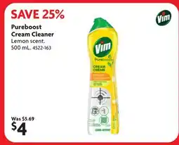 Home Hardware Pureboost Cream Cleaner offer