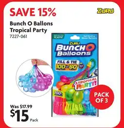 Home Hardware Bunch O Ballons Tropical Party offer