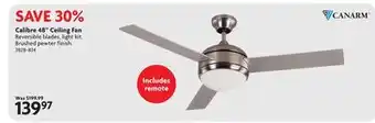 Home Hardware Calibre 48 Ceiling Fan offer