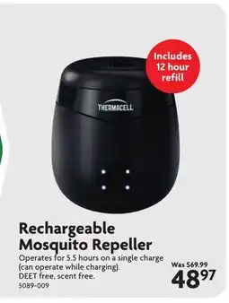 Home Hardware Rechargeable Mosquito Repeller offer