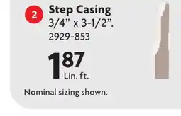 Home Hardware Primed MDF Moulding offer