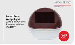 Home Hardware Round Solar Wedge Light offer