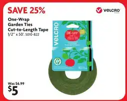 Home Hardware One-Wrap Garden Ties Cut-to-Length Tape offer