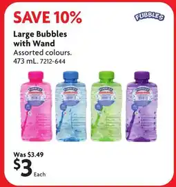 Home Hardware Large Bubbles with Wand offer
