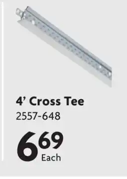 Home Hardware 4' Cross Tee offer