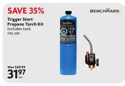 Home Hardware Trigger Start Propane Torch Kit offer
