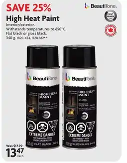 Home Hardware High Heat Paint offer