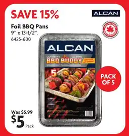 Home Hardware Foil BBQ Pans offer