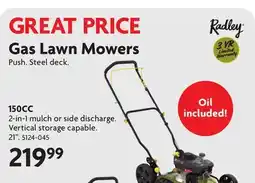 Home Hardware Gas Lawn Mowers offer