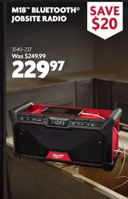 Home Hardware M18 BLUETOOTH JOBSITE RADIO offer