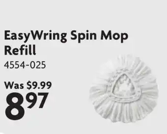 Home Hardware EasyWring Spin Mop Refill offer